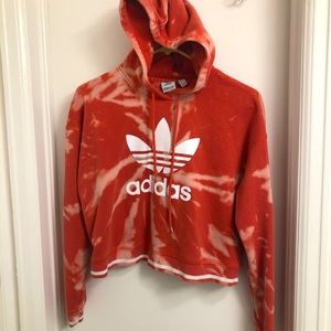 Adidas cropped hoodie